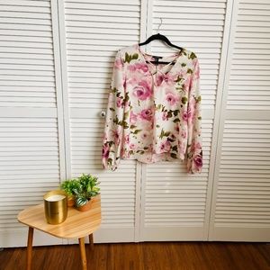 Floral Forever 21 Blouse